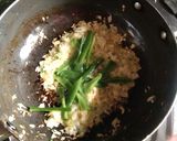 A picture of step 6 of Manchurian with gravy.