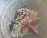 A picture of step 1 of Horse gram rasam.