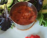 Foto del paso 5 de la receta Ensalada templada de txangurro y gulas