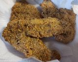Foto del paso 4 de la receta: Milanesa de pescadilla apanada con polenta