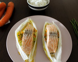 Foto del paso 4 de la receta: Salmón al papillote y arroz con Thermomix