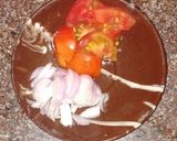 A picture of step 3 of Besan ke chile ki sabji.