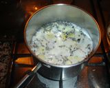 Foto del paso 1 de la receta Lonchas de pollo, champiñones y salsa de bechamel