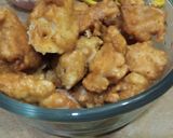 A picture of step 2 of Chicken manchurian.