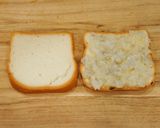 A picture of step 4 of Japanese Shrimp Toast or Hatoshi (ハトシの作り方) with gluten free option.