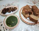 صورة لخطوة 1 من وصفة ملوخيه خضراء بالليه