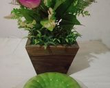 Foto langkah ke 3 dari resep Puding chocolatos macha latte.