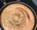 A picture of step 6 of Red Bell Peppers Dosa with Green Bell Peppers & Curd Chutney.