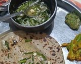 A picture of step 1 of લસણનો સ્ટફિંગ રોટલો.