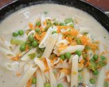 व्हाइट पास्ता (White pasta recipe in marathi) रेसिपी स्टेप 3 फोटो 