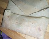 A picture of step 5 of Chicken Spring roll.