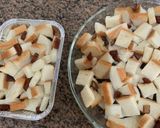 Foto langkah ke 1 dari resep Bread Pudding.