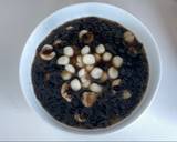 Grass jelly with lychees, tapioca pearls, glutinous rice balls and sago dessert recipe step 6 photo