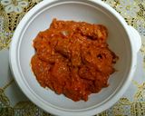 A picture of step 2 of Chicken 65.