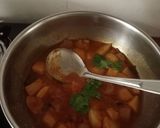 A picture of step 2 of Sweet potato sabji.