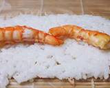 剩魚剩飯…鮭魚蝦仁飯捲食譜步驟3照片
