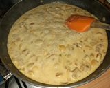 A picture of step 24 of Heritage chicken. Celeriac puree and mixed veg. Festive.