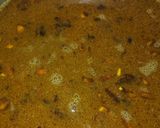 A picture of step 3 of Pilau with spicy tomato soup.