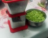 A picture of step 1 of Peas paratha.