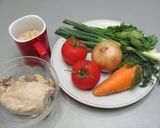 Фото кроку 1 до Мясной суп с перловкой.