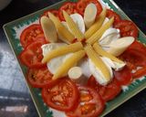 Foto del paso 2 de la receta: Tomates, mazorquitas, palmitos y mozzarella con semillas de amapola