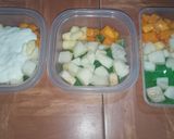 Foto langkah ke 3 dari resep Salad Buah No SKM Topping De Coco.