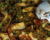 A picture of step 4 of Mutter paneer.