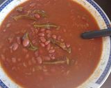عکس مرحله 2 از دستور خورشت لوبیا+بامیه