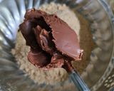 A picture of step 2 of Nutella Biscuit bomb.