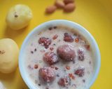 आलू सिंघाड़े आटे की दूध बरिया (aloo singhadeki dudh bariya recipe in hindi) रेसिपी चरण 6 फोटो