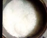 A picture of step 1 of Mint masala chaas.