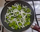 A picture of step 4 of Kofta with Potatoes and Vegetables.
