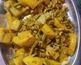 आलू बींस (Aloo Beans recipe in hindi) रेसिपी चरण 3 फोटो