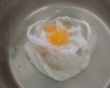 A picture of step 3 of My Muffin with Gammon, Pineapple + Poached Egg on Spinach.