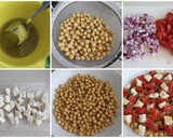 Foto del paso 2 de la receta: Ensalada de garbanzos con queso de cabra