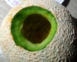 عکس مرحله 2 از دستور ژله میوه در طالبی solmaz