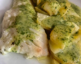 Foto del paso 5 de la receta: Bacalao al horno con patatas y salsa verde