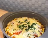 Foto langkah ke 8 dari resep Pizza Roti Tawar Teflon.