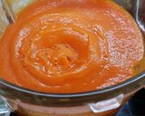 Foto del paso 4 de la receta Crema de zanahoria y mandarina