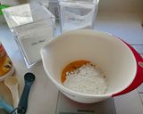 A picture of step 2 of Vanilla Custard.