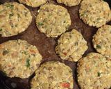 Foto del paso 8 de la receta: Hamburguesas de lentejas y arvejas partidas veganas 🌿🍔