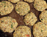 Foto del paso 8 de la receta: Hamburguesas de lentejas y arvejas partidas veganas 🌿🍔