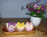 Foto langkah ke 7 dari resep Bolu kukus mekar (Thai cotton steam cake).
