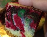 Gambar langkah 5 resipi Kek Marble Gebu.