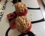 Une image de l'étape 8 de Tomates farcies aux sardines et citron confit.