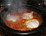 A picture of step 7 of Lamb and Egg Meatball Tajine (Kofta Tajine).