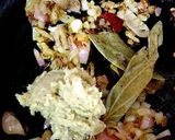 A picture of step 10 of Bengali Luchi, aloo'r dom.