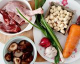 Hình bước làm 1 của món Cháo vịt dinh dưỡng cho con ❤