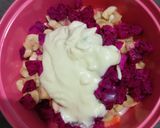 Foto langkah ke 4 dari resep Salad 3 Buah Super Creamy😋.