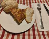 Foto del paso 14 de la receta: Tortilla de patatas con filetes pechugas asadas